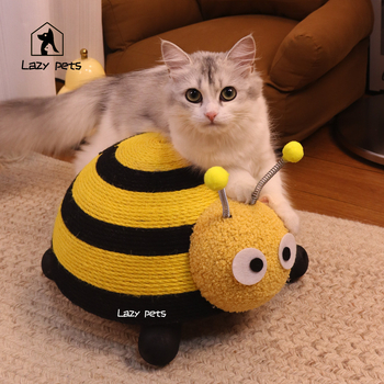 Stĺp na škrabanie mačiek zo sisalu - odolný, roztomilý štýl, bez vypadávania srsti