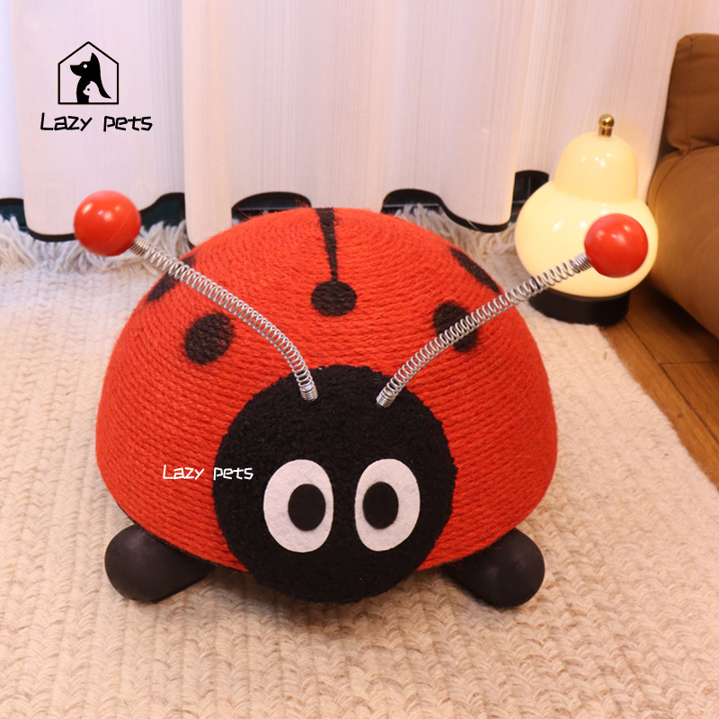 Stĺp na škrabanie mačiek zo sisalu - odolný, roztomilý štýl, bez vypadávania srsti