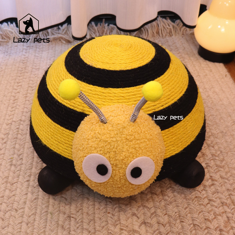 Stĺp na škrabanie mačiek zo sisalu - odolný, roztomilý štýl, bez vypadávania srsti