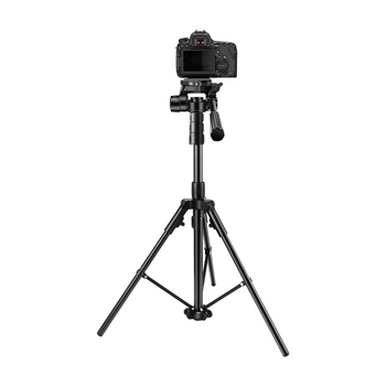 Trojosový stabilizátor pre telefón s automatickým sledovaním, hliníkový podlahový stojan, nosnosť 5 kg, tyč so 2–3 sekciami