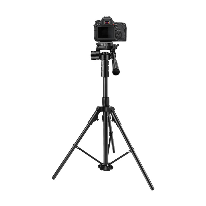 Trojosový stabilizátor pre telefón s automatickým sledovaním, hliníkový podlahový stojan, nosnosť 5 kg, tyč so 2–3 sekciami