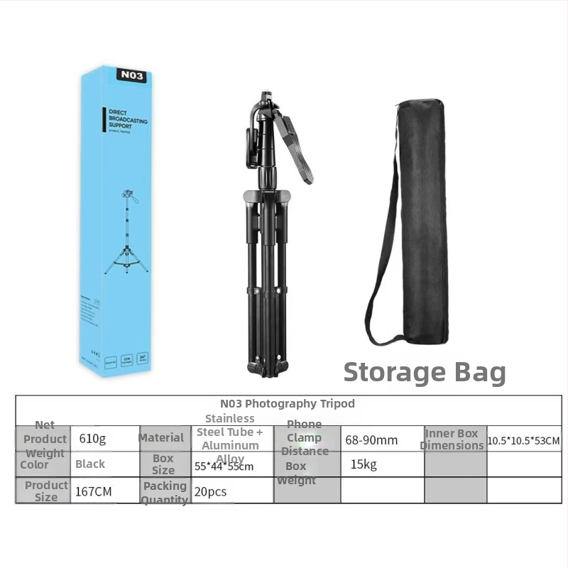 Trojosový stabilizátor pre telefón s automatickým sledovaním, hliníkový podlahový stojan, nosnosť 5 kg, tyč so 2–3 sekciami