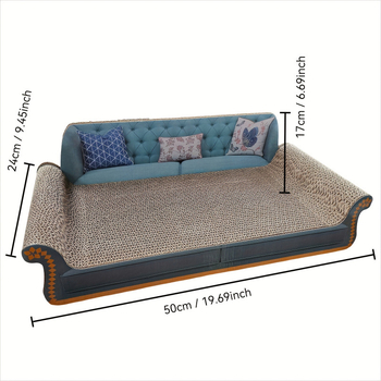 Pat pentru animale cu placă de zgâriere din sârmă de fier — Model jd601099550605861