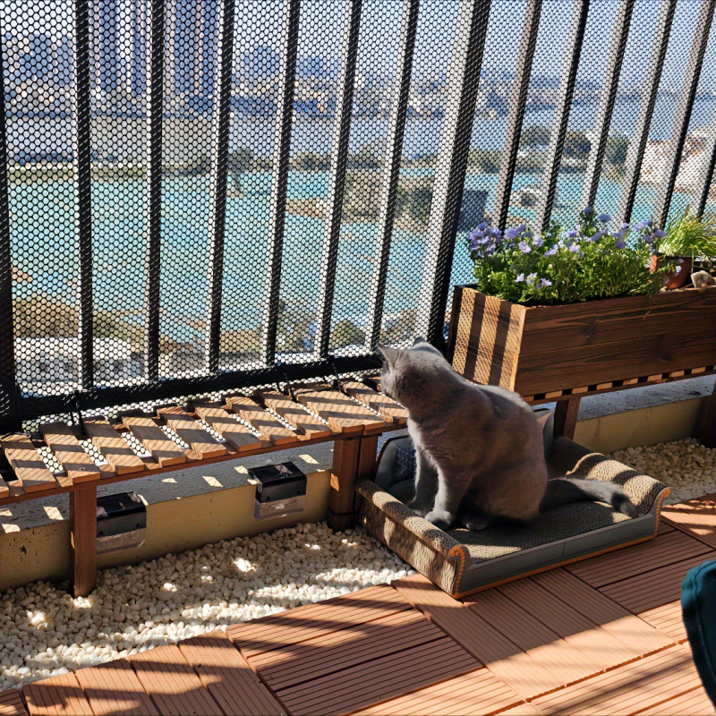 Pat pentru animale cu placă de zgâriere din sârmă de fier — Model jd601099550605861