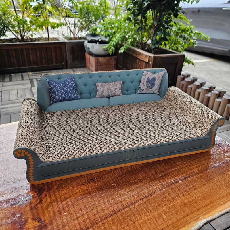 Pat pentru animale cu placă de zgâriere din sârmă de fier — Model jd601099550605861