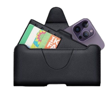 Kožený obal pre Apple zariadenia, embossovaná povrch, magnetické zatváranie, ochrana proti pádu, prispôsobiteľný