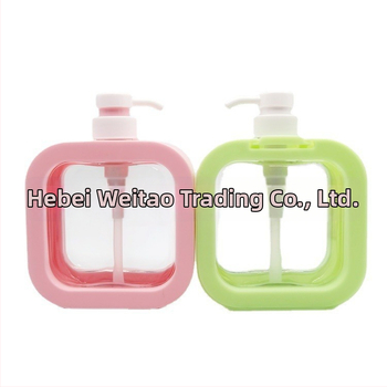 Kosmetická fľaša s pumpou – Silk-screen potlač, PET materiál, fúkaná fľaša, vonkajší uzáver, dávkovacia pumpa