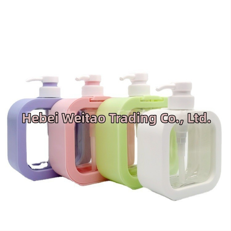 Kosmetická fľaša s pumpou – Silk-screen potlač, PET materiál, fúkaná fľaša, vonkajší uzáver, dávkovacia pumpa