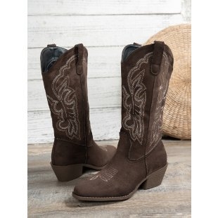 Дамски Мартин ботуши, синтетична кожа, ултра висок ток (>8 см), висок връх, зимни