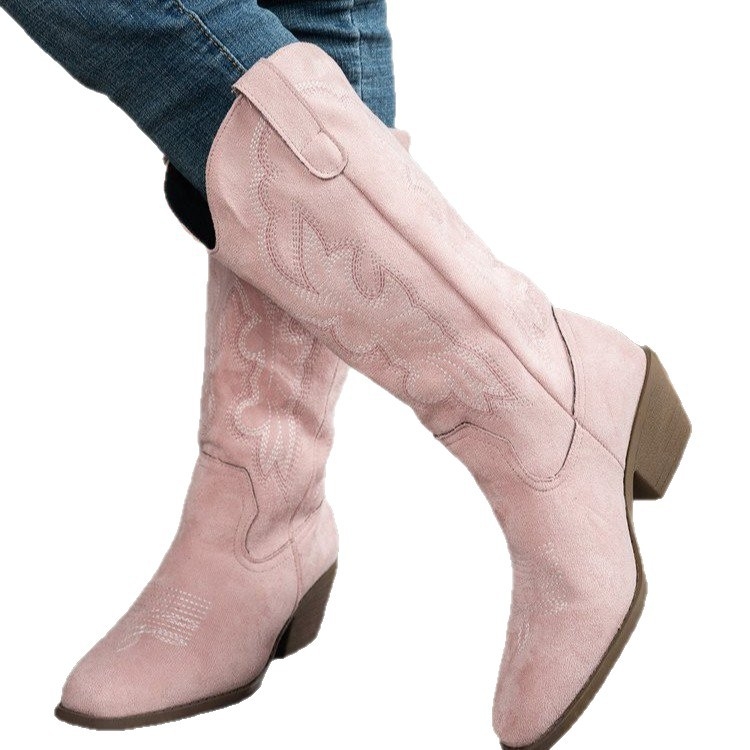 Дамски Мартин ботуши, синтетична кожа, ултра висок ток (>8 см), висок връх, зимни