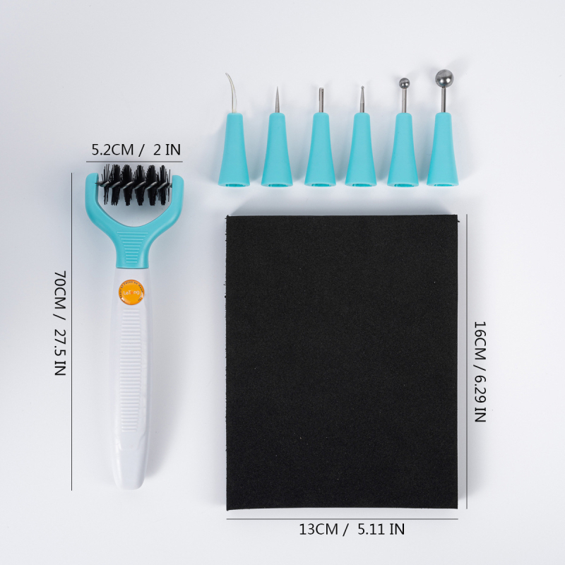 Sada nástrojov na rezanie a reliéf s formami pre tvorbu 3D kvetináčov (Značka: Yingte; Materiál: kov/plast; Štýl: americký; Spracovanie: ručne vyrábané; Model: 922161)