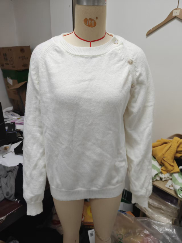 Ženski Chenille pleteni kardigan, stil Socialite, kroj batwing, normalna duljina (50–65 cm), ovratnik košulje