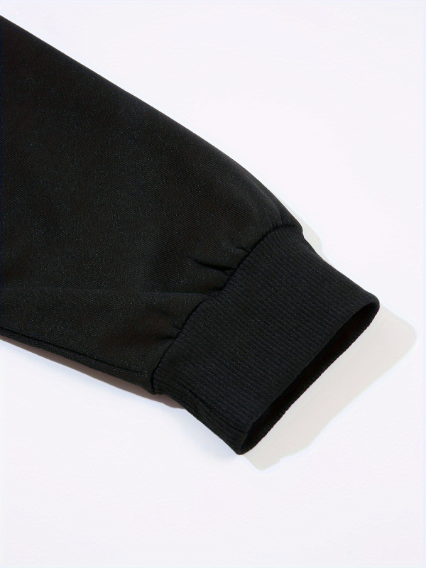 HOOKONYOU Női pulóver kerek nyakkal, laza szabású, betűs logós nyomat, poliészter