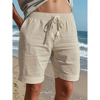 Ежедневни мъжки дълги панталони с флис подплата, еластична талия и Lycra материя, карандашен стил