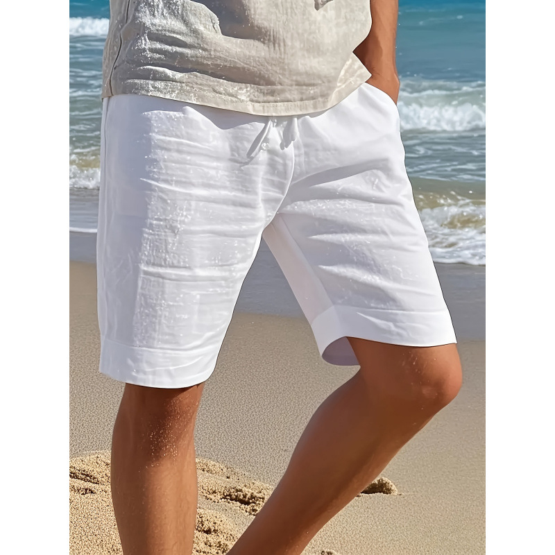 Ежедневни мъжки дълги панталони с флис подплата, еластична талия и Lycra материя, карандашен стил