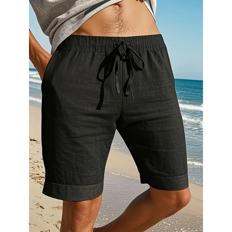 Ежедневни мъжки дълги панталони с флис подплата, еластична талия и Lycra материя, карандашен стил