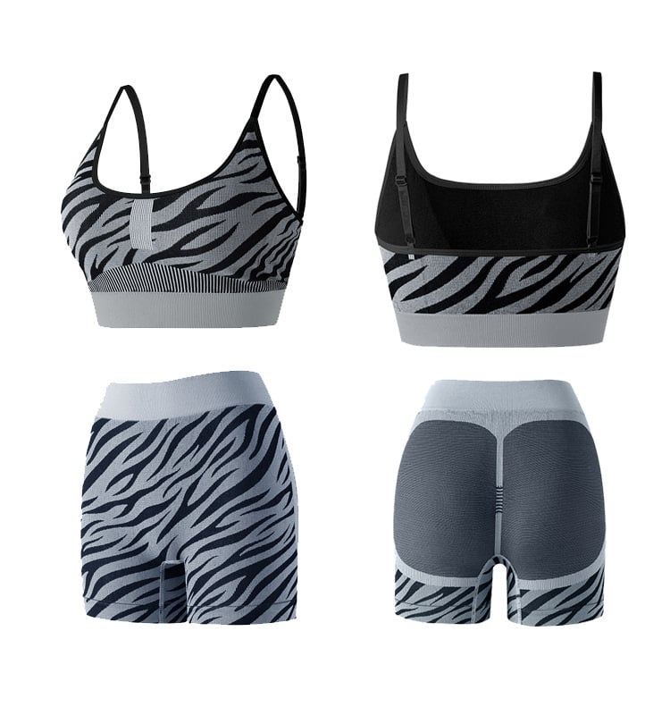 Дамски комплект бельо: чашка 3/4, тънки оформени чашки, фиксирани двойни презрамки, найлонова материя