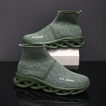 Унисекс маратонки с мрежеста горна част, кръгла носка, връзкова система, EVA подметка, дишащи стелки