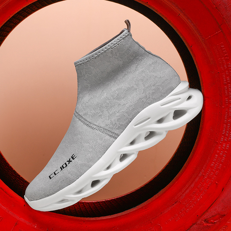 Унисекс маратонки с мрежеста горна част, кръгла носка, връзкова система, EVA подметка, дишащи стелки