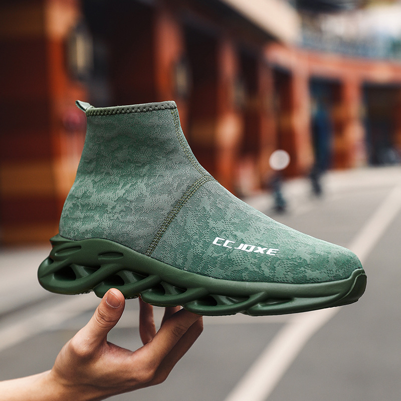 Унисекс маратонки с мрежеста горна част, кръгла носка, връзкова система, EVA подметка, дишащи стелки