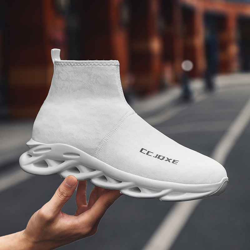 Унисекс маратонки с мрежеста горна част, кръгла носка, връзкова система, EVA подметка, дишащи стелки