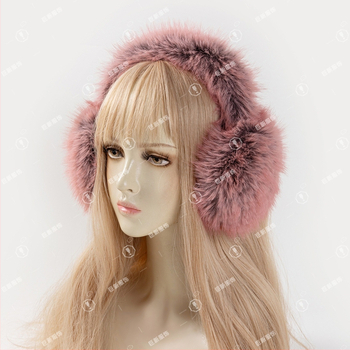 Unisex zimné ušné nákrčníky z nubuku, skladateľné, vonkajšie použitie