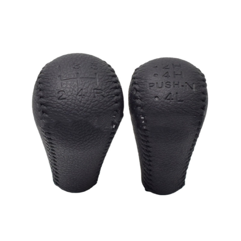 Кожена ръкохватка за скоростен лост за Nissan Navara D40, Pathfinder, Patrol Y61GQ, Y62 — модел 0919H, марка Leading