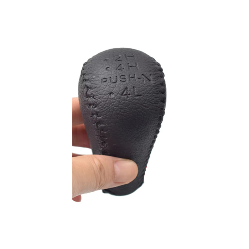 Кожена ръкохватка за скоростен лост за Nissan Navara D40, Pathfinder, Patrol Y61GQ, Y62 — модел 0919H, марка Leading