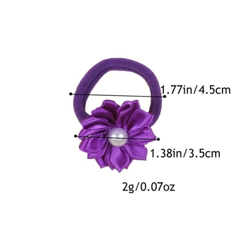 Detské sponky do vlasov – ručne vyrobené, tvar mašnice, textilný materiál, 10-dielny set