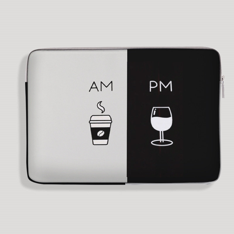 MONSTD θήκη προστασίας φορητού υπολογιστή 600D με καρτούν μοτίβο, αναπνέουσα και ανθεκτική στη φθορά, επένδυση πολυεστέρα