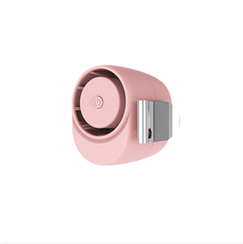 Ažurirani klips ventilator s dugim vijekom trajanja baterije, kompaktni mini ventilator s 360° rotacijom, za pojas, tih