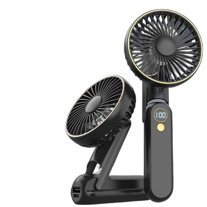 Prenosný ventilátor okolo krku s vodným chladením, bezkartáčový motor, napájanie DC, menovitý výkon 1W, ručné ovládanie rýchlosti šnúrkou