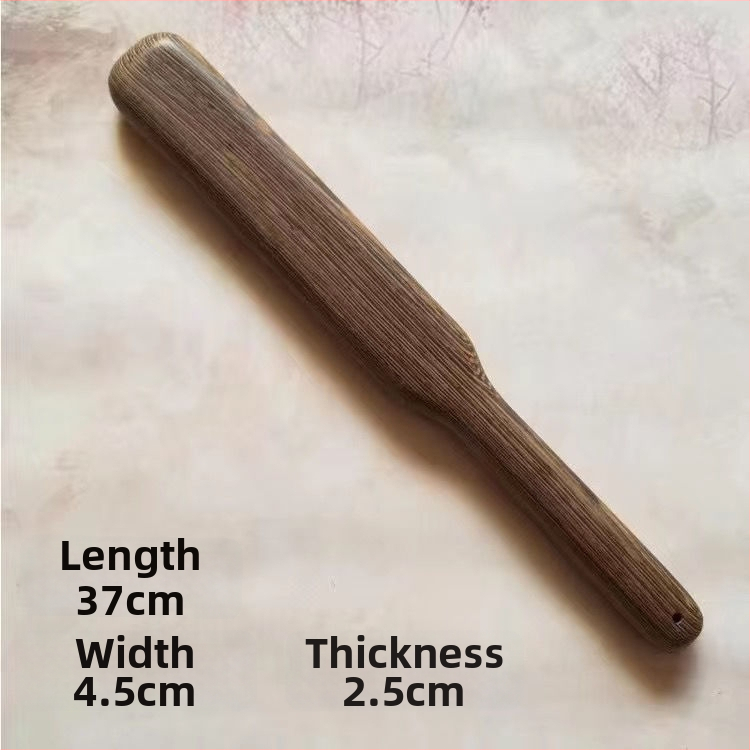 Gua Sha masážna doska – Drevo kuracieho krídla, ťažká bodová masáž, predĺžená doska pre celé telo a krk, tichý chod