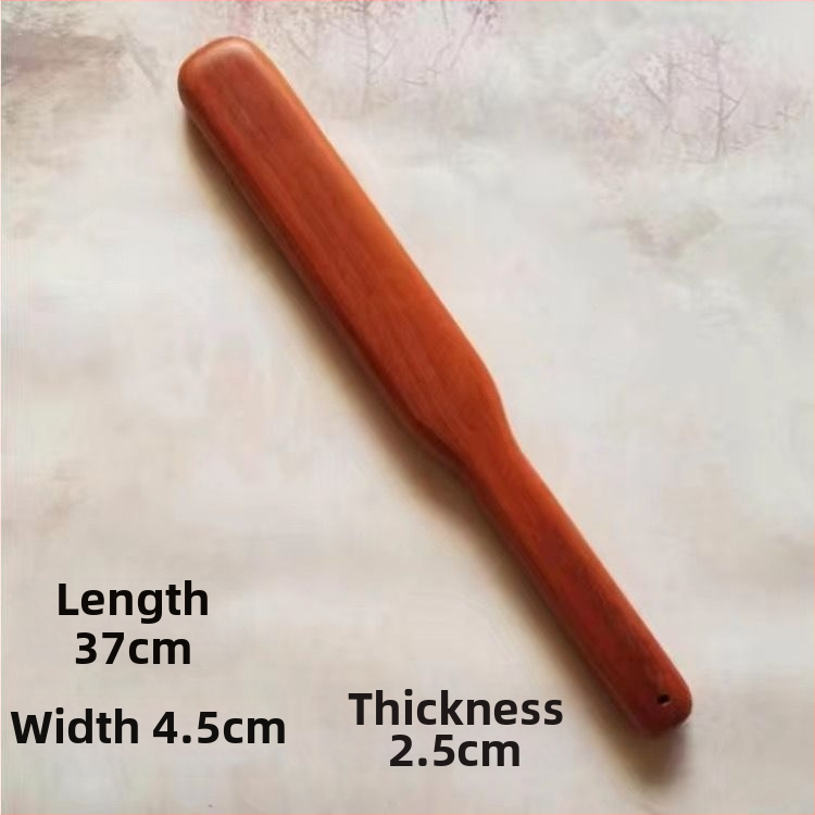 Gua Sha masážna doska – Drevo kuracieho krídla, ťažká bodová masáž, predĺžená doska pre celé telo a krk, tichý chod