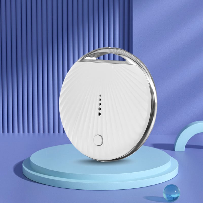 GUOLINK TX12 Bluetooth антизагубно устройство, 240mAh батерия, Find My поддръжка, AirTag стил ключодържател, съвместим с Android и iOS