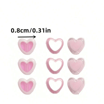 DIY Sada doplnkov • Akrylové korálky • Elektroplating povrch • Návrh broskyňové srdce • Model Z0119