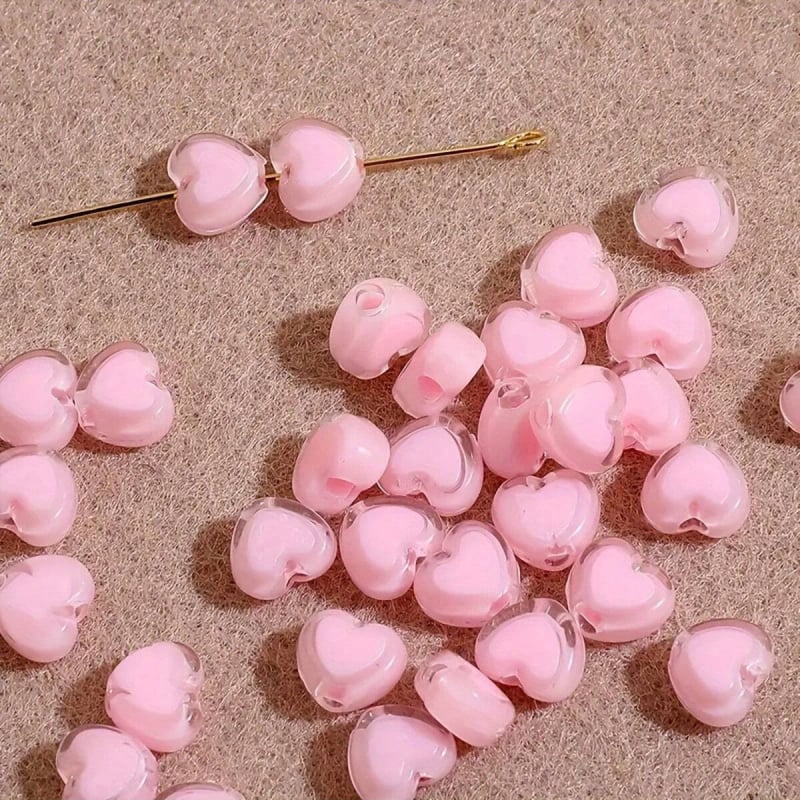 DIY Sada doplnkov • Akrylové korálky • Elektroplating povrch • Návrh broskyňové srdce • Model Z0119