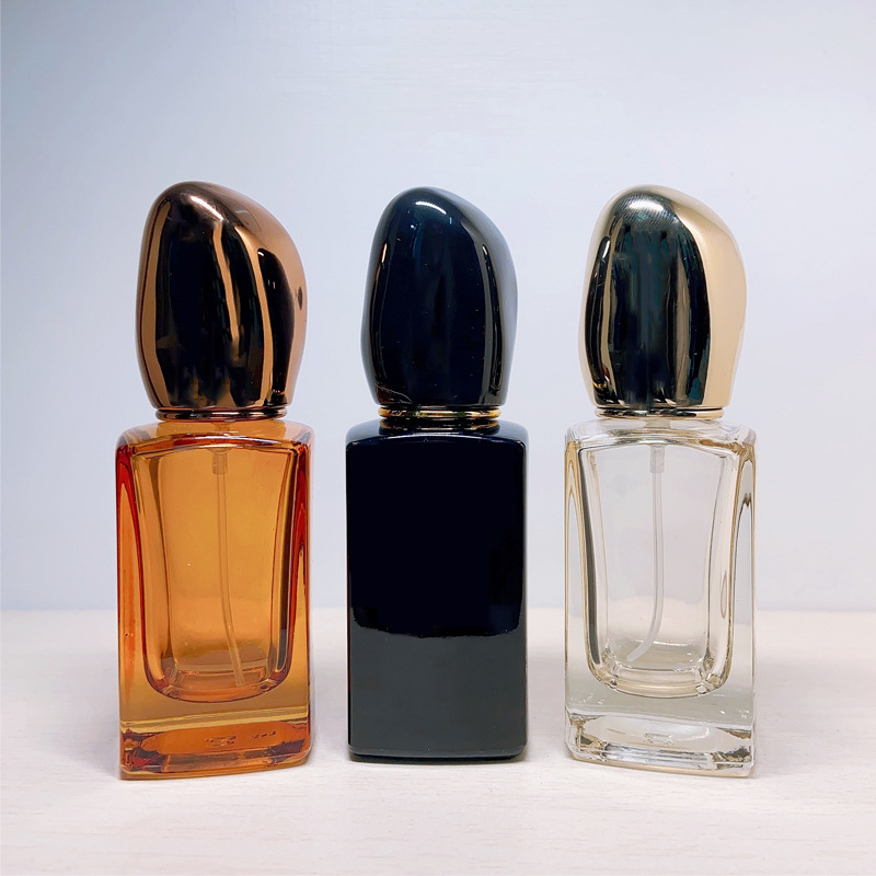 Parfémová sklenená fľaša so sprejom, fúkaná výroba fľaše, možnosť súkromnej značky