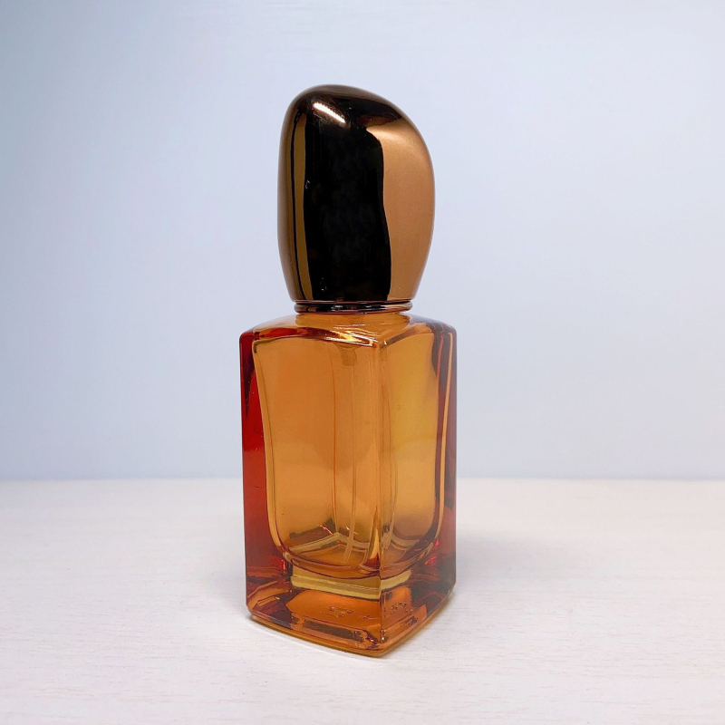 Parfémová sklenená fľaša so sprejom, fúkaná výroba fľaše, možnosť súkromnej značky