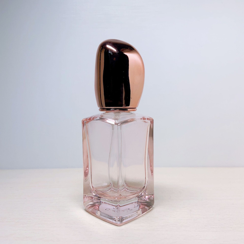 Parfémová sklenená fľaša so sprejom, fúkaná výroba fľaše, možnosť súkromnej značky