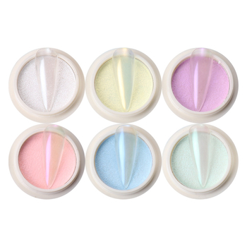 Piesok na nechty s trblietkami – séria Aurora Fairy Powder, mesačný vzor, trblietavý materiál, licencovaná súkromná značka, sladký a svieži štýl, Aurora Armor