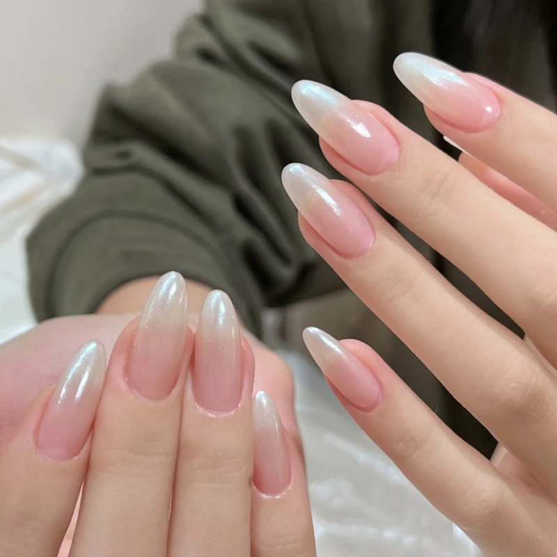 Piesok na nechty s trblietkami – séria Aurora Fairy Powder, mesačný vzor, trblietavý materiál, licencovaná súkromná značka, sladký a svieži štýl, Aurora Armor