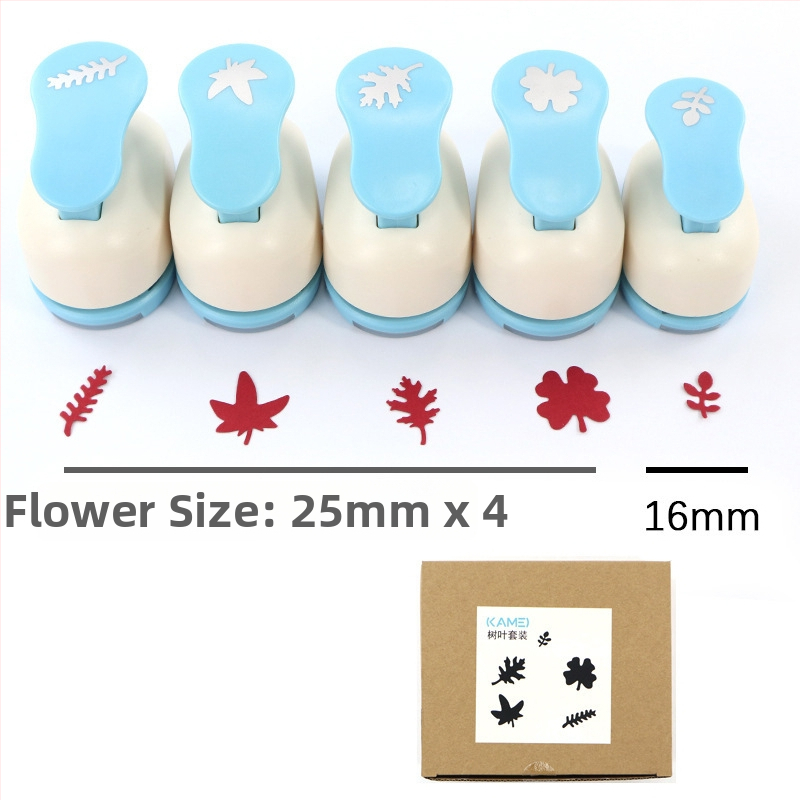 Kami Sada embossovania s pákou pre úsporu sily, model KM-8810*4+8805, ručné vŕtanie, hrúbka vŕtania 2 mm, 1 otvor