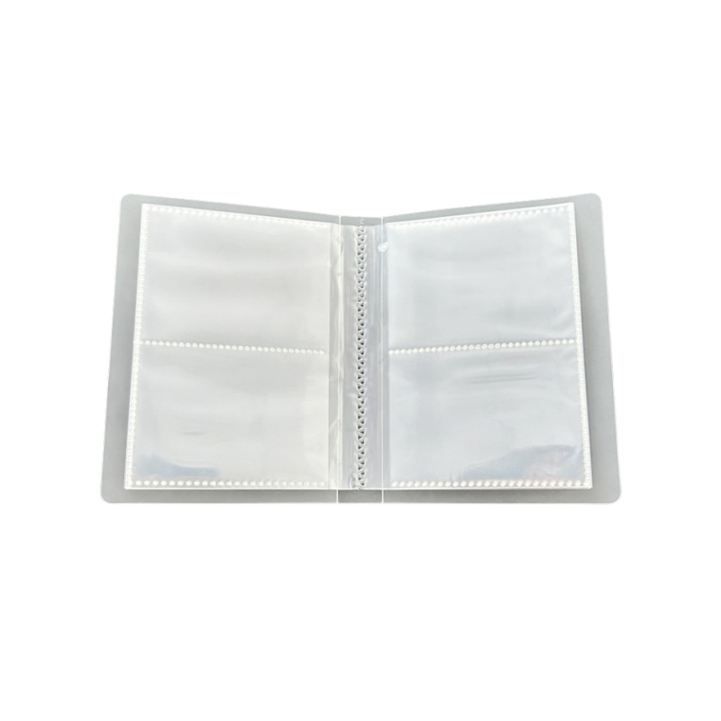 Fotoalbum na karty s PP obalom, viazanie s 6 krúžkami, 20 vnútorných strán, bežné fotoalbum