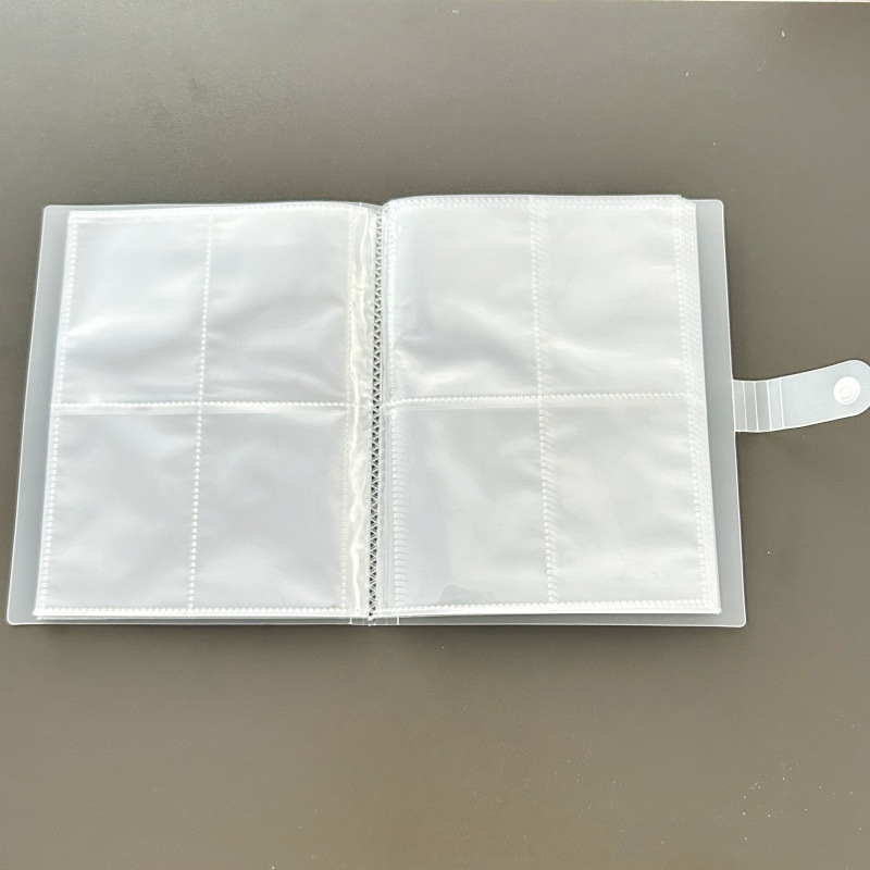 Fotoalbum na karty s PP obalom, viazanie s 6 krúžkami, 20 vnútorných strán, bežné fotoalbum