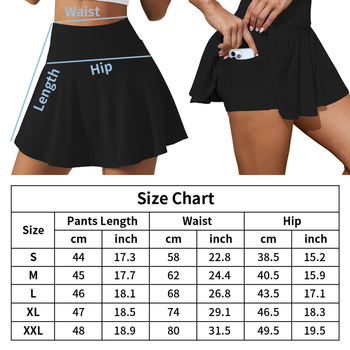 Тенис пола с джобове, висока талия, къс модел, Milk Silk плат, полиестер и еластан, подплата 88%, летен 2023