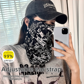 Maska na celé tvár so slnečnou ochranou, polyesterové vlákno, Produktové číslo CYT876445223067, jar 2025