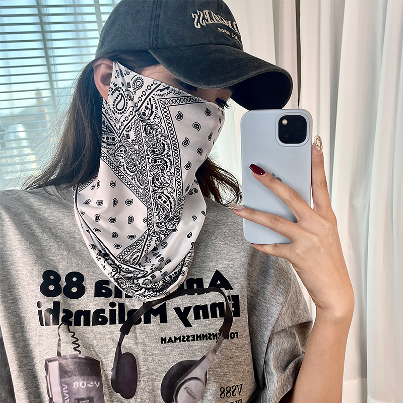 Maska na celé tvár so slnečnou ochranou, polyesterové vlákno, Produktové číslo CYT876445223067, jar 2025