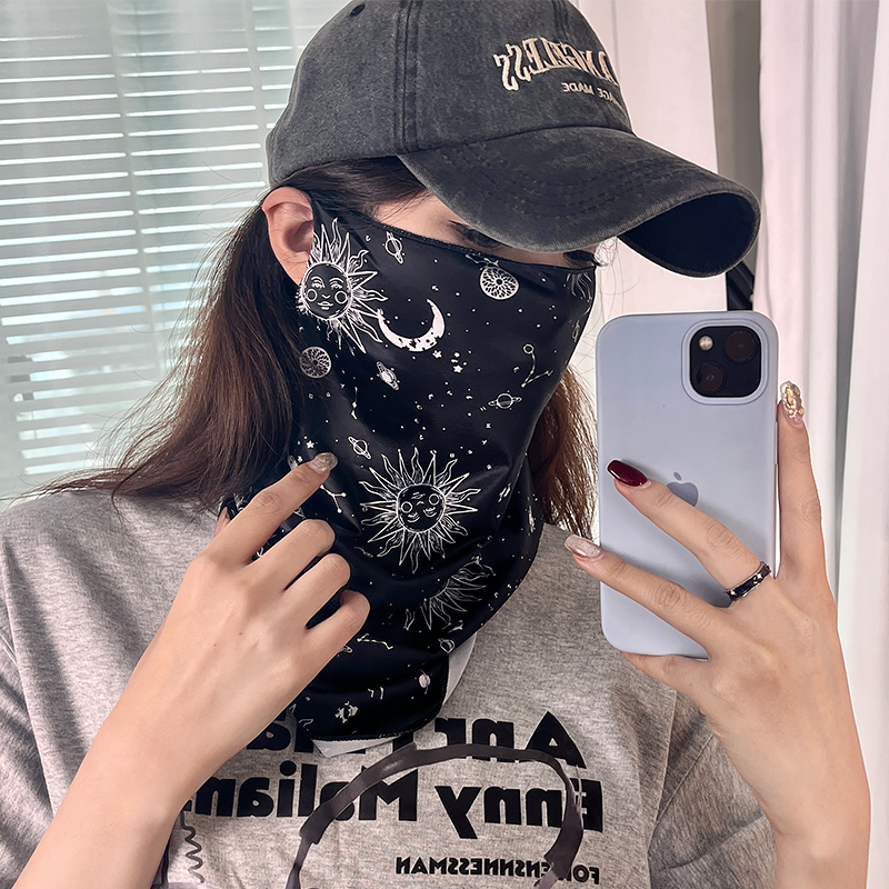 Maska na celé tvár so slnečnou ochranou, polyesterové vlákno, Produktové číslo CYT876445223067, jar 2025