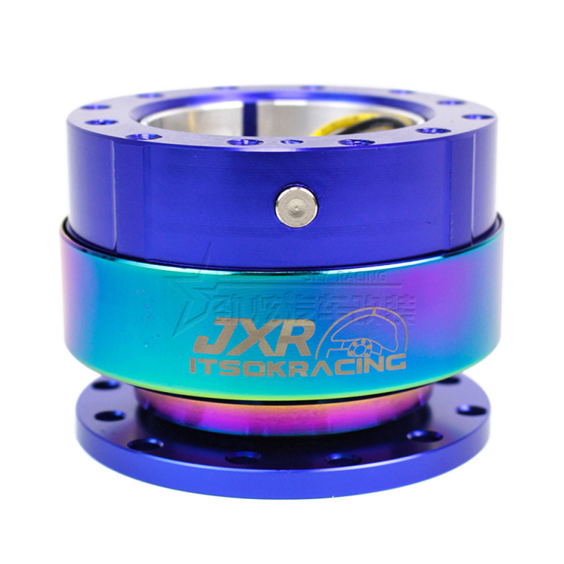 Automobilové rýchle uvoľnenie volantu — závodné volán, zliatina, kovová základná podložka, značka isok, prispôsobenie: Áno